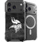 NFL Minnesota Vikings Black & White iPhone 17 Pro MagSafe Case