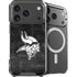 NFL Minnesota Vikings Black & White iPhone 17 Pro MagSafe Case