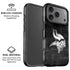 NFL Minnesota Vikings Black & White iPhone 17 Pro Magsafe Impact Case