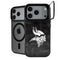 NFL Minnesota Vikings Black & White iPhone 17 Pro Max Kickstand Case