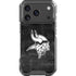 NFL Minnesota Vikings Black & White iPhone 18 Pro Clear Case