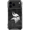 NFL Minnesota Vikings Black & White iPhone 18 Pro Max Clear Case