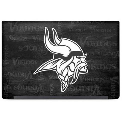 NFL Minnesota Vikings Black & White Dell Latitude Skin