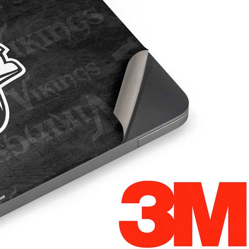 NFL Minnesota Vikings Black & White Apple MacBook Air Skin