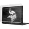NFL Minnesota Vikings Black & White MacBook Pro 14in (2021-24) Case plus Skin
