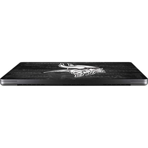 NFL Minnesota Vikings Black & White Apple MacBook Pro 14-inch Skin
