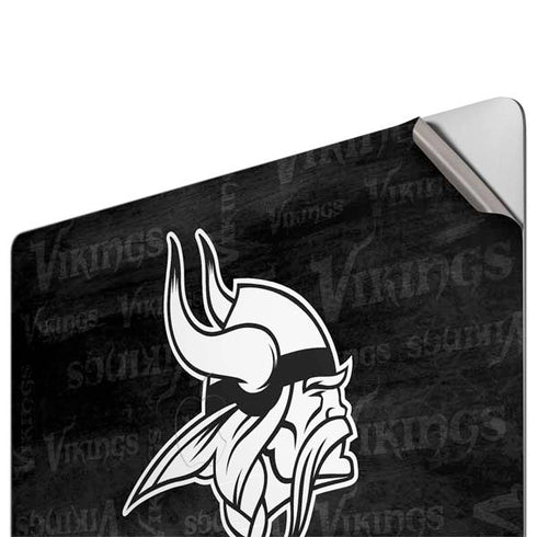 NFL Minnesota Vikings Black & White Apple MacBook Pro 16-inch Skin