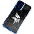 NFL Minnesota Vikings Black & White Moto G 5G (2024) Clear Case