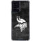 NFL Minnesota Vikings Black & White Moto G Power 5G (2024) Clear Case