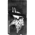 NFL Minnesota Vikings Black & White PS5 Pro Disk Console Skin