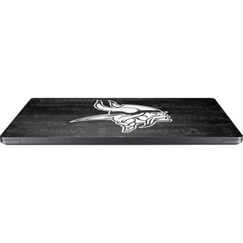 NFL Minnesota Vikings Black & White Surface Laptop 7 13.8in Skin