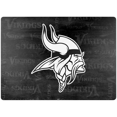 NFL Minnesota Vikings Black & White Surface Laptop 7 15in Skin