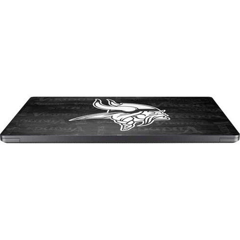 NFL Minnesota Vikings Black & White Surface Laptop 7 15in Skin
