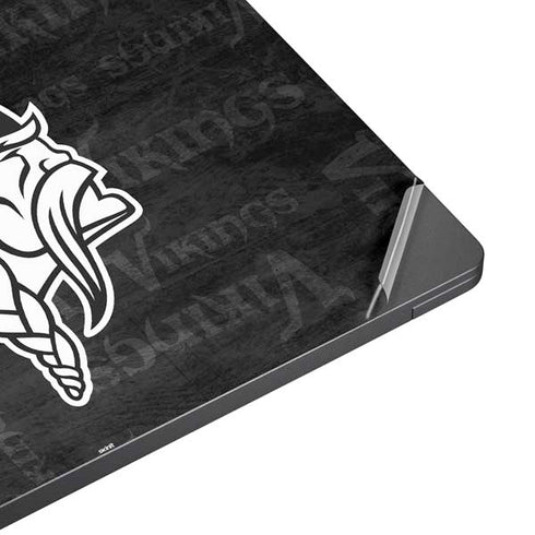 NFL Minnesota Vikings Black & White Surface Laptop 7 15in Skin