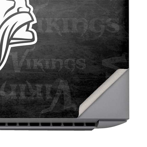 NFL Minnesota Vikings Black & White HP ZBook Fury 16 G10 Skin