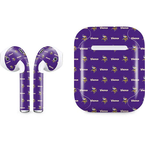 NFL Minnesota Vikings Blitz Series Apple AirPods Skin
