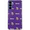NFL Minnesota Vikings Blitz Series Galaxy A55 5G Clear Case