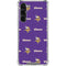 NFL Minnesota Vikings Blitz Series Galaxy S24 FE Clear Case