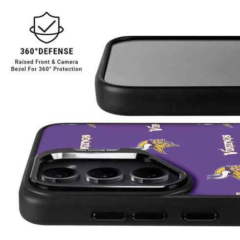 NFL Minnesota Vikings Blitz Series Galaxy S24 FE Kickstand Case