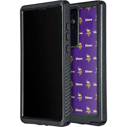 NFL Minnesota Vikings Blitz Series Galaxy S24 Ultra Waterproof Case