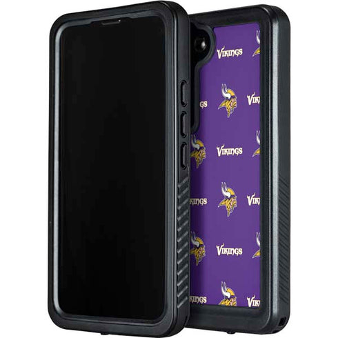 NFL Minnesota Vikings Blitz Series Galaxy S24 Waterproof Case