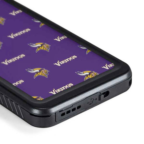 NFL Minnesota Vikings Blitz Series Galaxy S24 Waterproof Case