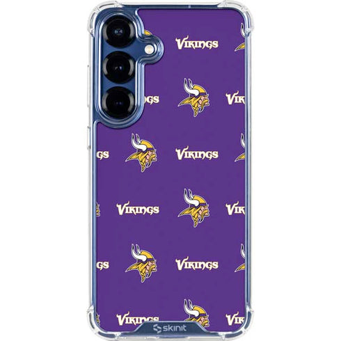 NFL Minnesota Vikings Blitz Series Galaxy S25 Plus Clear Case