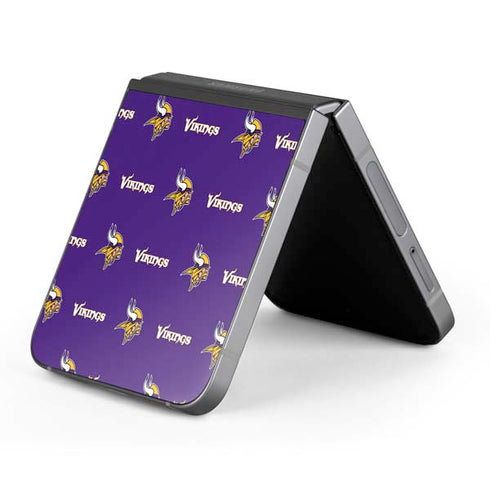 NFL Minnesota Vikings Blitz Series Galaxy Z Flip6 Skin