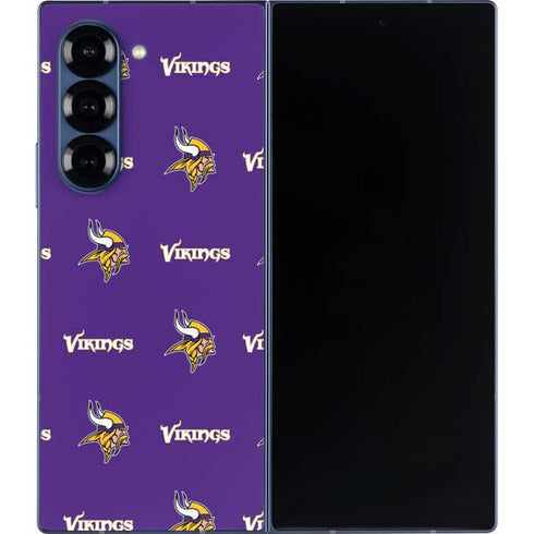 NFL Minnesota Vikings Blitz Series Galaxy Z Fold6 Skin