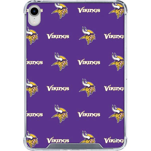 NFL Minnesota Vikings Blitz Series iPad 11th Gen (2025) Clear Case