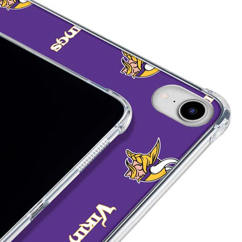 NFL Minnesota Vikings Blitz Series iPad 11th Gen (2025) Clear Case