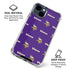 NFL Minnesota Vikings Blitz Series iPhone 15 Clear Case
