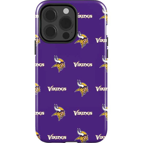 NFL Minnesota Vikings Blitz Series iPhone 15 Pro Impact Case
