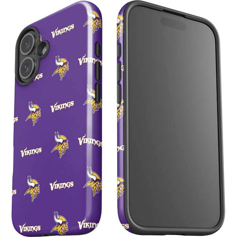 NFL Minnesota Vikings Blitz Series iPhone 16 Impact Case