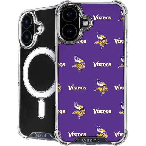 NFL Minnesota Vikings Blitz Series iPhone 16 MagSafe Case