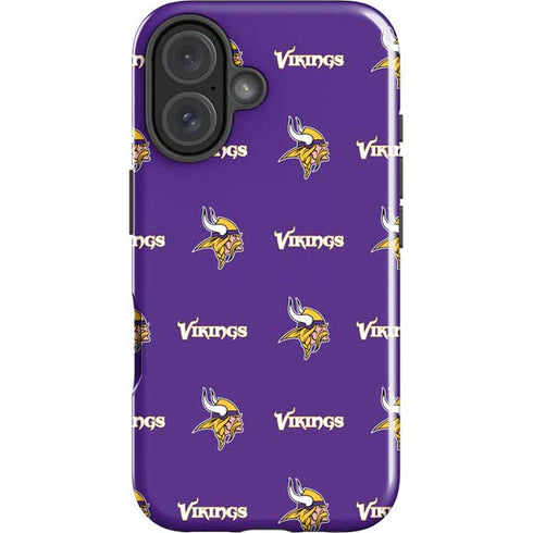 NFL Minnesota Vikings Blitz Series iPhone 16 Plus Impact Case