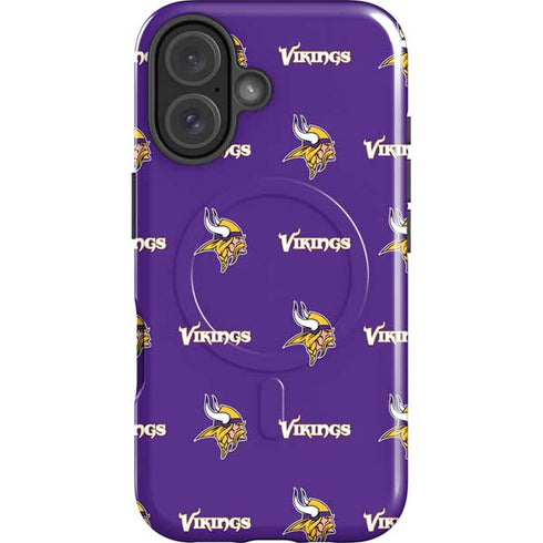 NFL Minnesota Vikings Blitz Series iPhone 16 Plus Magsafe Impact Case