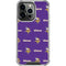 NFL Minnesota Vikings Blitz Series iPhone 16 Pro Max Clear Case