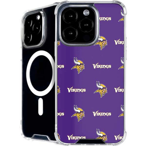 NFL Minnesota Vikings Blitz Series iPhone 16 Pro Max MagSafe Case