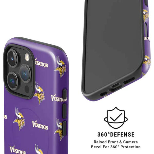 NFL Minnesota Vikings Blitz Series iPhone 16 Pro Max Magsafe Impact Case