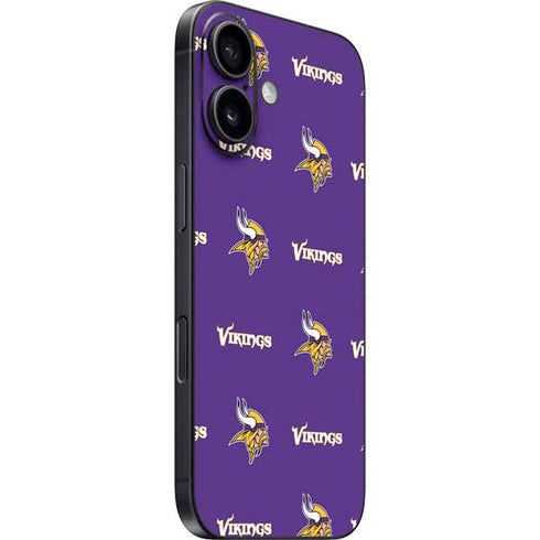 NFL Minnesota Vikings Blitz Series iPhone 16 Skin