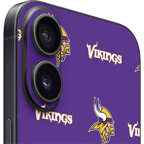 NFL Minnesota Vikings Blitz Series iPhone 16 Skin