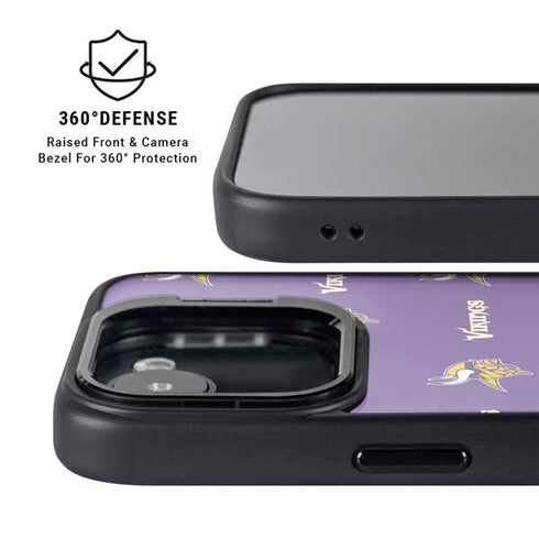 NFL Minnesota Vikings Blitz Series iPhone 16e Kickstand Case
