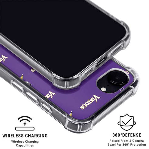 NFL Minnesota Vikings Blitz Series iPhone 16e MagSafe Case
