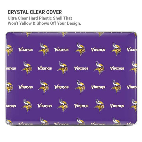 NFL Minnesota Vikings Blitz Series MacBook Pro 14in (2021-24) Case plus Skin