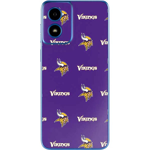 NFL Minnesota Vikings Blitz Series Moto G Play 4G (2024) Skin