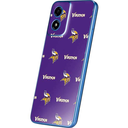 NFL Minnesota Vikings Blitz Series Moto G Play 4G (2024) Skin