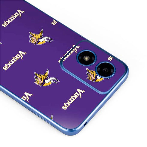 NFL Minnesota Vikings Blitz Series Moto G Play 4G (2024) Skin