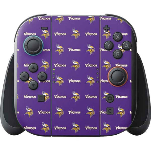 NFL Minnesota Vikings Blitz Series Nintendo Switch 2 (2025) with Joy-Con Skin