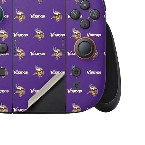 NFL Minnesota Vikings Blitz Series Nintendo Switch 2 (2025) Joy-Con Controller Skin